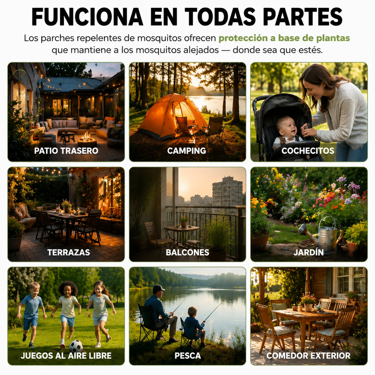 Parches para mosquitos